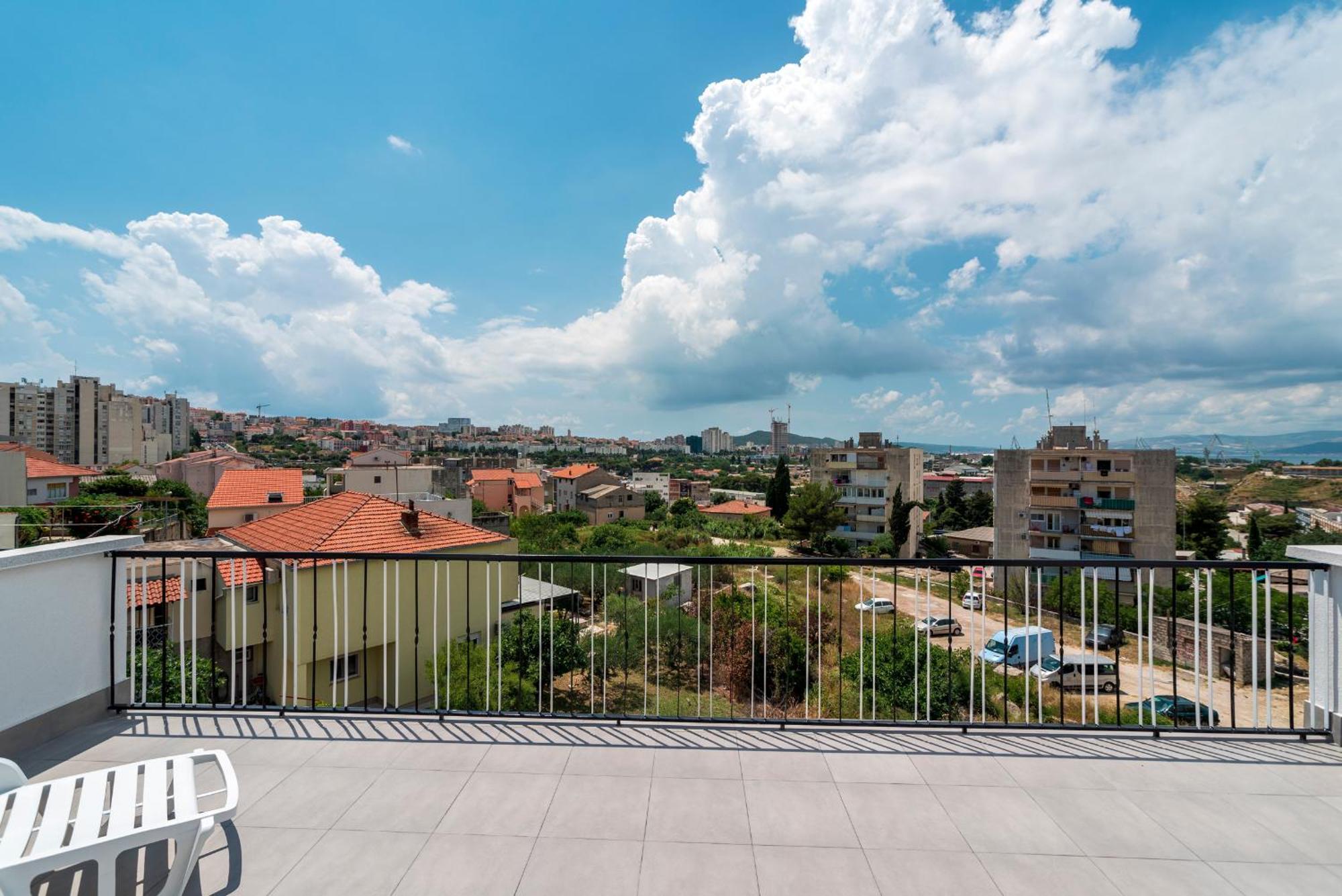 Eva Split Sunset City View Teracce Zewnętrze zdjęcie